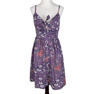 Soprano Purple Floral Dress